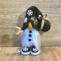 新しい顔のない人形立っている BOO 人形秋のカボチャのクリスマス人形の装飾