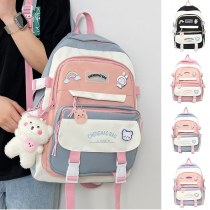 学生バックパック女性韓国語バージョン流行の文字日本のランドセルアウトドア旅行コンピュータバックパック