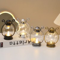 新しいクリエイティブな電子キャンドルレトロノスタルジック灯油ランプランプランプランプLEDライトライトキャンドルスティッククラフトギフト