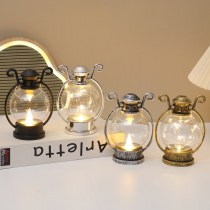 新しいクリエイティブな電子キャンドルレトロノスタルジック灯油ランプランプランプランプLEDライトライトキャンドルスティッククラフトギフト