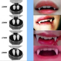 吸血鬼の入れ歯_ハロウィン吸血鬼の入れ歯ゾンビの入れ歯尖った小さな虎の歯コスプレメイク