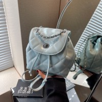 新しい女性用大容量バッグ、テクスチャードロックショルダーバッグ、バックパック、ひし形刺繍ハンドバッグ